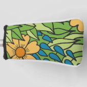 Charming Floral Wallpaper Golf Headcover (Vorderseite)