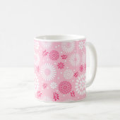 Charming florales Hintergrundbild Kaffeetasse (VorderseiteRechts)
