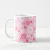 Charming florales Hintergrundbild Kaffeetasse (Links)