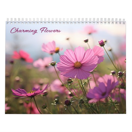 Charming Flower Fotografy Geburtsmonat Blume Kalender (Titelbild)