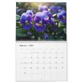Charming Flower Fotografy Geburtsmonat Blume Kalender (Feb 2027)