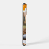 Charming Fox Reading Book under Tree iPhone 15 Hülle (Rechte Seite)