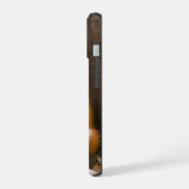 Charming Fox Reading Book under Tree iPhone 15 Hülle (Linke Seite)