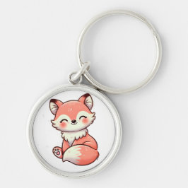 Charming Fox - Stilvolles Geschenk für Tierfreunde Schlüsselanhänger
