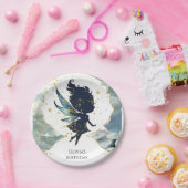Charming Fun Fairy Birthday Pappteller (Party)