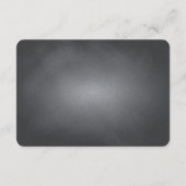 Charming Garden Blumenreath II Hochzeitsempfang Begleitkarte (Rückseite)