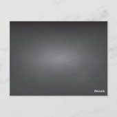 Charming Garden Floral Flag DIY Bunting Banner Postkarte (Rückseite)