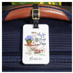 Charming Gardener Floral Vorname Gepäckanhänger<br><div class="desc">Das singt Gefühle von Ruhe und Gelassenheit - mit schönen Farben und der Möglichkeit, den Vornamen zu personalisieren. Es ist immer wichtig, sich Zeit zu nehmen, um die Dinge zu tun, die uns Freude bringen. Bei Fragen zum Design senden Sie uns einfach einen Chat oder eine E-Mail an charmdesignstudio@rcn.com und...</div>