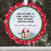 Charming Gnoel Gnomes Unsere Zuhause Gruß Weihnach Ornament Karte