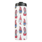 "Charming Gnome Design: Whimsical and Fun" Thermosbecher (Vorderseite)