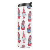 "Charming Gnome Design: Whimsical and Fun" Thermosbecher (Nach links gedreht)