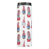 "Charming Gnome Design: Whimsical and Fun" Thermosbecher (Rückseite)
