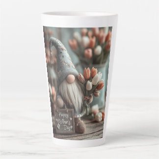 Charming Gnome Holding a "Happy Mother Day" Zeiche Milchtasse