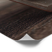 Charming Gnome Holding a "Happy Mother Day" Zeiche Poster (Ecke)