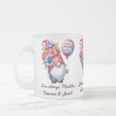Charming Gnome Magic Personalisiert Mother Day Mattglastasse (Links)