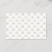 Charming Gold Great Gatsby Art Deco Website der 20 Visitenkarte (Rückseite)