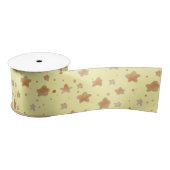 Charming Gold Star Satinband (Spule)