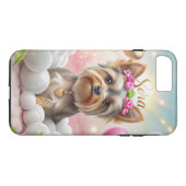 Charming Golden Yorkshire Terrier Case-Mate iPhone Hülle (Rückseite (Horizontal))