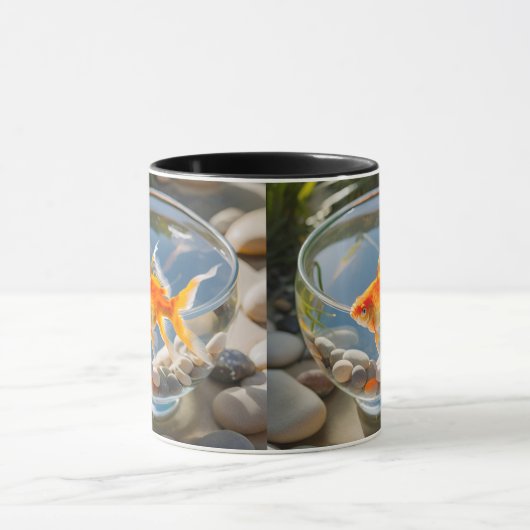 Charming Goldfish Keramik Tasse (Zentrum)