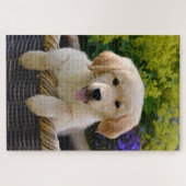 Charming Goldie Doppy Puppy Game Puzzle (Horizontal)