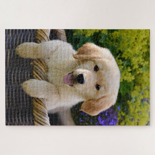 Charming Goldie Doppy Puppy Game Puzzle (Horizontal)