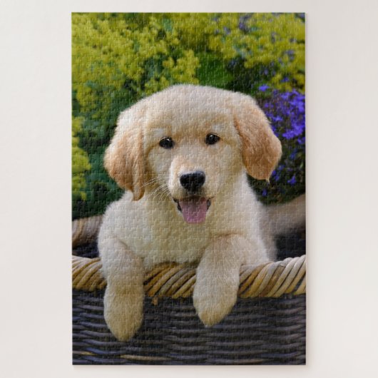 Charming Goldie Doppy Puppy Game Puzzle (Vertikal)