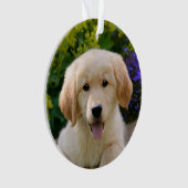 Charming Goldie Retriever Doppy - Ornament (Vorderseite)