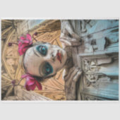 Charming Gothic Gargoyle Decoupage Seidenpapier (Vorderseite)