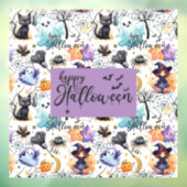 Charming Halloween-Fensterklammer Fensteraufkleber (Blatt 3)