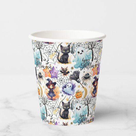Charming Halloween Paper Cups Pappbecher (Vorderseite)