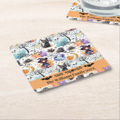 Charming Halloween Paper Untersetzer Anpassbarer N (angewinkelt)
