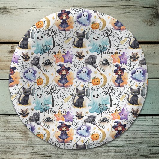 Charming Halloween Pappteller
