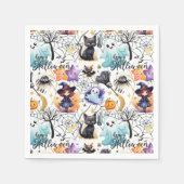 Charming Halloween Serviette (Vorderseite)