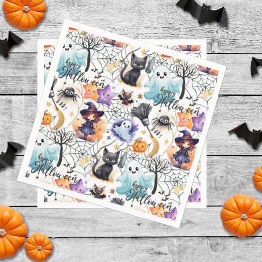 Charming Halloween Serviette