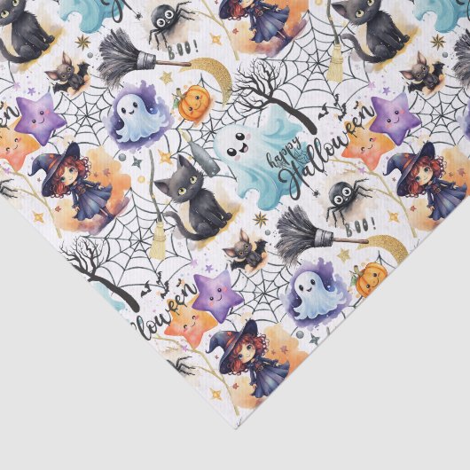 Charming Halloween-Tissue Seidenpapier (Ausschnitt)