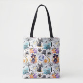 Charming Halloween Tote Bag Tasche (Vorderseite)