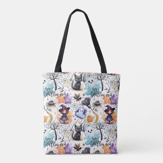 Charming Halloween Tote Bag Tasche (Rückseite)
