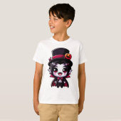 "Charming Halloween Vampire Character" T-Shirt (Vorne ganz)