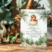 Charming Hatching Soon Baby Shower Digital Card Einladung