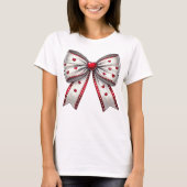 Charming Heart Bow T-Shirt (Vorderseite)