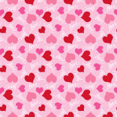 Charming Heart Pattern Valentinstag Servietten