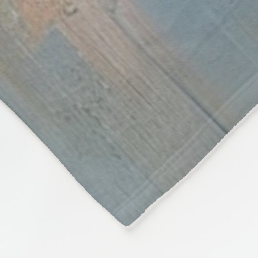 Charming Highland Cow Long Horns Shaggi Fur Fleecedecke (Ecke)