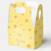 Charming Holey Käse Custom Text Food Geschenkschachtel (Geöffnet)