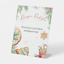 Charming Holiday Diaper Raffle Sockelschild