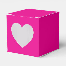 Charming Hot Pink Herz Box für Feiern Geschenkschachtel