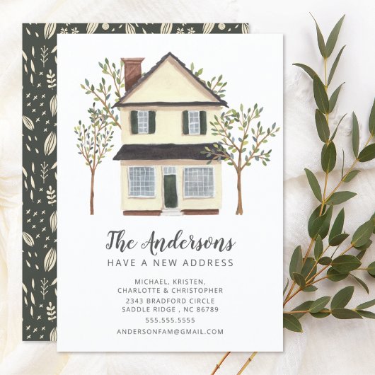 Charming House | Moving Announcement Einladung
