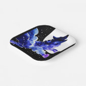 Charming Howling Wolf Geburtstag Pappteller (Gewinkelt)