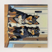 Charming Hunde Puzzle (Horizontal)