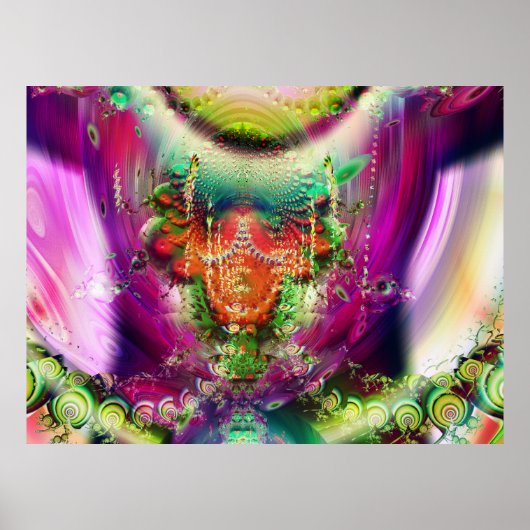 Charming Illusion Print Poster (Vorne)