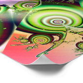 Charming Illusion Print Poster (Ecke)